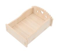 GANAZONO Solid Wood Guinea Pig Bed Cooling Mat for Small Animals Comfortable Pet Bed