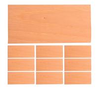 GANAZONO Spanish Cedar Cigar Dividers Rectangle Wood Sheets 10pcs for Humidor Efficiently Separate Cigars by Gauge for Desktop Display and Storage Scenarios