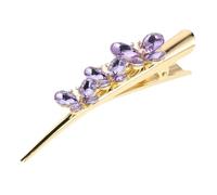 GANAZONO Sparkle Hair Clip Jeweled Butterfly Barrette Thin Thick Hair Accessory Rhinestone Crystal Charm Fashion Bridal Women Girls