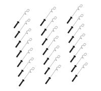 GANAZONO Stainless Steel Pigment Stirrer Head 20 Pcs Gouache Agitator Tool Random Color Replacement for Art Supplies Quick Mixing for Artists