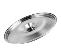 GANAZONO Stainless Steel Taste Cup Lid Skillet Lid Saucepan Cover Oil Pot Lid Mini Cooker Seasoning Pot Cover 26cm