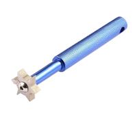 GANAZONO Sturdy Stainless Steel Golf Groove Cleaner with Heads Trenching Tool for Sports Fitness Lightweight Portable Blue Accessory for Golfers and Outdoor Players