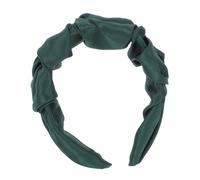 GANAZONO Stylish Twisted Braided Hair Band Female Headband Vintage Fabric Head Hoop Dark Green Suitable for Women Daily Wear Hair Accessory