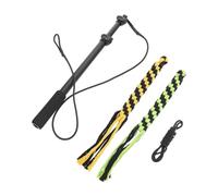 GANAZONO Telescopic Dog Wand Set Outdoor Plaything for Dogs Durable Tease Wand Long Distance Interactive for Pet Training and Keeping Active