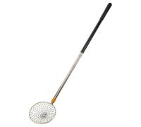 GANAZONO Telescopic Egg Basket with 1.5m 5-Section Black Rod Ergonomic Poultry Nest Egg Grabber Tool for Chicken Coop and Multi-Purpose Picking