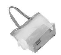 GANAZONO Transparent Mesh Cat Travel Carrier Tote Bag with Lightweight Handle Breathable See-through Design for Pet Outings Vet Visits and Travel Easy to Clean