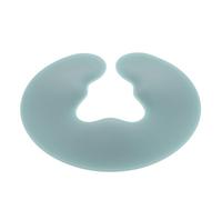 GANAZONO U-Shaped Spa Massage Pillow with Latex Overlay, Large Hard Base Face Down Cushion for Beauty Salon, Travel Head Support Pillow in Matcha Green