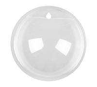 GANAZONO Wall-mounted Acrylic Fish Bowl and Plant Pot Clear Decorative Vase for Home Creative Wall Planter and Stylish Design for Modern Decor