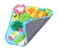 GANAZONO Washable Dog Snuffle Mat for Interactive Nosework Training Pet Puzzle Feeding Blanket for Slow Eating Multiuse Pet Sniffing Cushion for Dogs and Cats