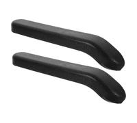 GANAZONO Wheelchair Armrest Pads Soft PU Foam Cushions Comfortable Replacement Accessories for Wheel Chairs with Spacing Black Soft Arm Rest Covers for Mobility Scooters and Electric Chairs