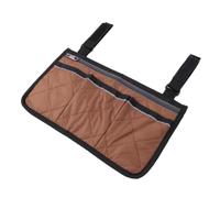 GANAZONO Wheelchair Polyester Storage Multi-Pockets Bag Organizer Side Pouch for Pongee and Pp Cotton Material, Storage for Tissue and Water Drinking Bottle Adults Suitable