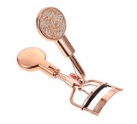 GANAZONO Wide Angle Stainless Steel Lash Curler Eyelash Makeup Tools for Women Easy to Use Lash Curlers for Eye Shapes