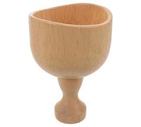 GANAZONO Wood Therapy Massage Cup for Body Guasha Small Portable Wooden Scraping Tool for Neck and Spine Massage for Daily Use