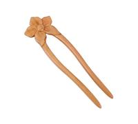 GANAZONO Wooden Hairpin Clip Vintage Retro Hair Pin for Girls Ladies Hair Accessories for Wedding Birthday Elegant Simple Design