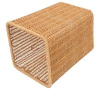 GANAZONO Woven Hamper Wicker Trash Basket Cloth Storage Organizer Multi-Functional Garbage Bin with PP Material for Multiple Home Decor Occasions