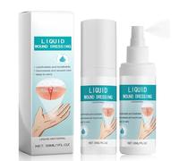 Ganbaro 2PCS New Skin Liquid Plaster Spray - Skin Bandage, Waterproof/Breathable/Quick-Drying Transparent Bandage for Minor Cuts, Scrapes, Wounds