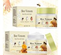 Ganbaro Bee Venom Cream, Bee Venom Cream for Arthritis, Bee Venom Advanced Joint, Bone Cream with Honey Bee, Joint Relief Cream Soothing Relief for Joint, Muscle, Back, Neck, Hands Pain, 30g*2