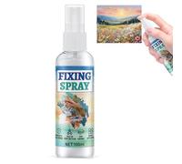 Ganbaro Fixative Spray for Art, Fixative Spray for Pencil, Charcoal and Pastel Drawings, Oil pastel fixatives sprays, for Oil, Acrylic, Gouache, Watercolour, Ink and Pastels Paints, 100ml