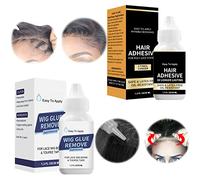 Ganbaro Lace Wig Glue, Wig Adhesive and Glue Remover Set, Waterproof Wig Glue, Hair Bonding Glue, Lace Wig Glue Remover, for Lace Front Wigs and Poly Hairpieces, Toupee (38ml+38ml) (#1)