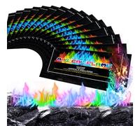 Ganbaro Magical Flames, Fire Colour Changing Powder, Fire Cones Colour Changing, Magical Flames Suitable for Indoor and Outdoor, Party Dinner, Yard Campfire, 10gx15pcs