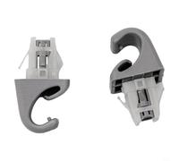 GANCEI 2Pcs Gray Sun Visor Bracket Hook Clip,For Toyota for CAMRY 2002-2008, Corolla, Highlander, Prius, RAV4, Car Interior Replacement