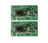 GANCEI 2Pcs Solar String Light Control Board, 3.7V Battery Boost To 31V, 8 Modes For Led Lights, Outdoor Garden Decor