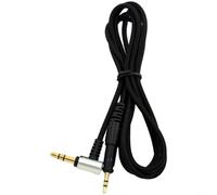 GANCEI 35mm Replacement Audio Cable for ATH M40X M50X M60X M70X Headphones, Nylon for BRAIDED Wire with In-Line Mic and Remote, 12 Metre Black(Standard Edition)