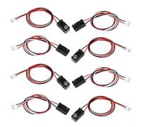 GANCEI 4 Pairs Ir Break Beam Sensor 3Mm Leds Photoelectric Switch Counting Module Dc5V 25Cm Detection For For Arduino Diy Automation(With Terminals)