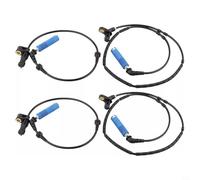 GANCEI 4Pcs Wheel Speed Sensor Kit 4PCS Front Rear Left Right For E46 Z4 323I 318I 320I 325Ci 325I 330Ci 330I
