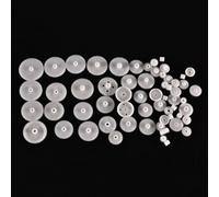 GANCEI 58PCS Plastic Gears Set Modulus 05 For Motor Robotics Model Shaft Part, DIY Helicopter Car Building
