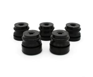 GANCEI 5pcs Black Rubber Damping Blocks for 45CC 52CC 58CC Chainsaws, Vibration Reduction Shock Absorber Pads, Replacement Parts for Fell Timber Tasks