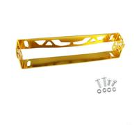 GANCEI Adjustable License Plate Bracket Aluminum Alloy Front Mount Frame, Multi-Angle Installation For Custom Bumper Grille, Racing(gold)