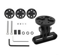 GANCEI Aluminum Alloy Bicycle Stem Mount for Hero SJ4000 SJ5000, Camera Adapter Compatible with for GARMIN Edge 200 500 510 520 800 810 820, Black