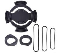 GANCEI Bike Computer Holder Handlebar Mount Bracket for Polar V650 M450 M460, Plastic Cycling GPS Bracket with 3 Straps, Easy Install No Tools, Black