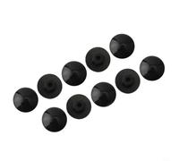 GANCEI Black Rubber Bicycle Headset Cap 10pcs Dustproof Top Cover for M6 Inside Hex Screw Stem Bolt Outdoor Cycling Bike Parts Accessory