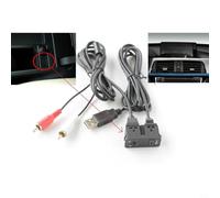 GANCEI Car AUX Panel Socket With Type-C And for RCA Input, 150Cm Cable, Oxygen-Free Copper Core, For BMW, Alpine, for PIONEER, for SONY, Car Audio System