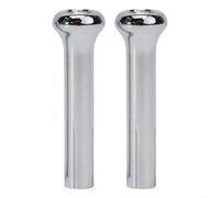 GANCEI Chrome Door Lock Knobs Pair,For Buick for CHEVROLET for PONTIAC for OLDSMOBILE 1971-1988 OE IN6728Z Car Exterior Repair