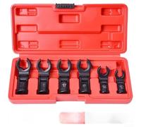 GANCEI Chrome Vanadium Spanner Set 6PC High Torque Resistance(B) | 180° swivel head, reaches tight spaces, 6-piece set, chrome vanadium, hydraulic use