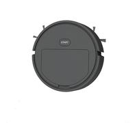 GANCEI Compact for MINI Robot Vacuum Cleaner, Round Automatic Sweeper with Double Side Brushes for Tight Corners, Space Saving Smart Home Appliance for Pet Hair, Lightweight Plastic