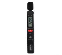 GANCEI Digital Sound Level Meter 30-130dB, A-Weighted Decibel Noise Tester With LCD Display, Fast/Slow Mode For Factory, School, Home