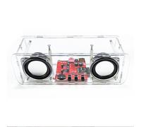GANCEI Diy Speaker Kit, 3W Stereo Audio Module With Transparent Case, Usb Powered Electronics Welding Practice Set For Beginners And Enthusiasts(B)