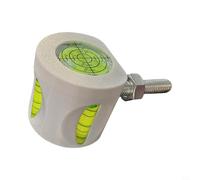 GANCEI Electric Drill Leveling Tool, Circular for SPIRIT Level Attachment With 10/12/14/18mm Threads For Accurate Alignment In Wall Decoration And Cabinet Installation(10mm)