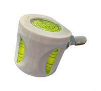 GANCEI Electric Drill Leveling Tool, Circular for SPIRIT Level Attachment With 10/12/14/18mm Threads For Accurate Alignment In Wall Decoration And Cabinet Installation(12mm)
