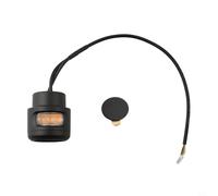 GANCEI Electric Scooter Turn Signal Light,For Ninebot E2/E2 Pro, ABS Waterproof Handlebar Indicator, Black, Commuting(Right)