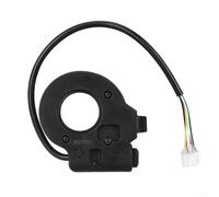 GANCEI for HORN and Light Control Switch for Kukirin G3 G4 E-Scooter, Rugged Waterproof Dustproof Button, Simple Installation Safety Upgrade, Black Plastic 65x59x27mm Size