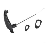GANCEI Front Door Handle For BMW for for MINI Cooper R50-R59 2002-2015, Black Plastic Exterior Replacement Part L-51217198471/R-51217198472, Daily Driving(Left)
