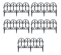 GANCEI Garden Fence PP Material Weather Resistant Outdoor Lawn And Flower Bed Edging With Interlocking Design For Yard Patio Landscape