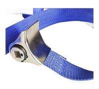 GANCEI Heavy Duty Adjustable Oil Filter Wrench, Wide Canvas Belt with Reinforced Stitching Fits 60mm to 180mm, 1/2 Inch Drive Tool for Slip-Free Removal