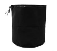 GANCEI Heavy Duty Engine Storage Bag for Trimmer Chainsaw for EDGER, Weather Resistant Polyester Cover with Adjustable Drawstring, Fit for Most Garden Tools 173x128 Inch(black)