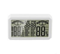 GANCEI HT683 LCD Temperature And Humidity Meter, Digital Thermometer Hygrometer With Large Screen And Accurate Sensor For Indoor Home Bedroom Office